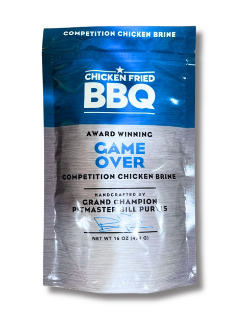 Chicken Fried BBQ - Game Over Competition Chicken Brine